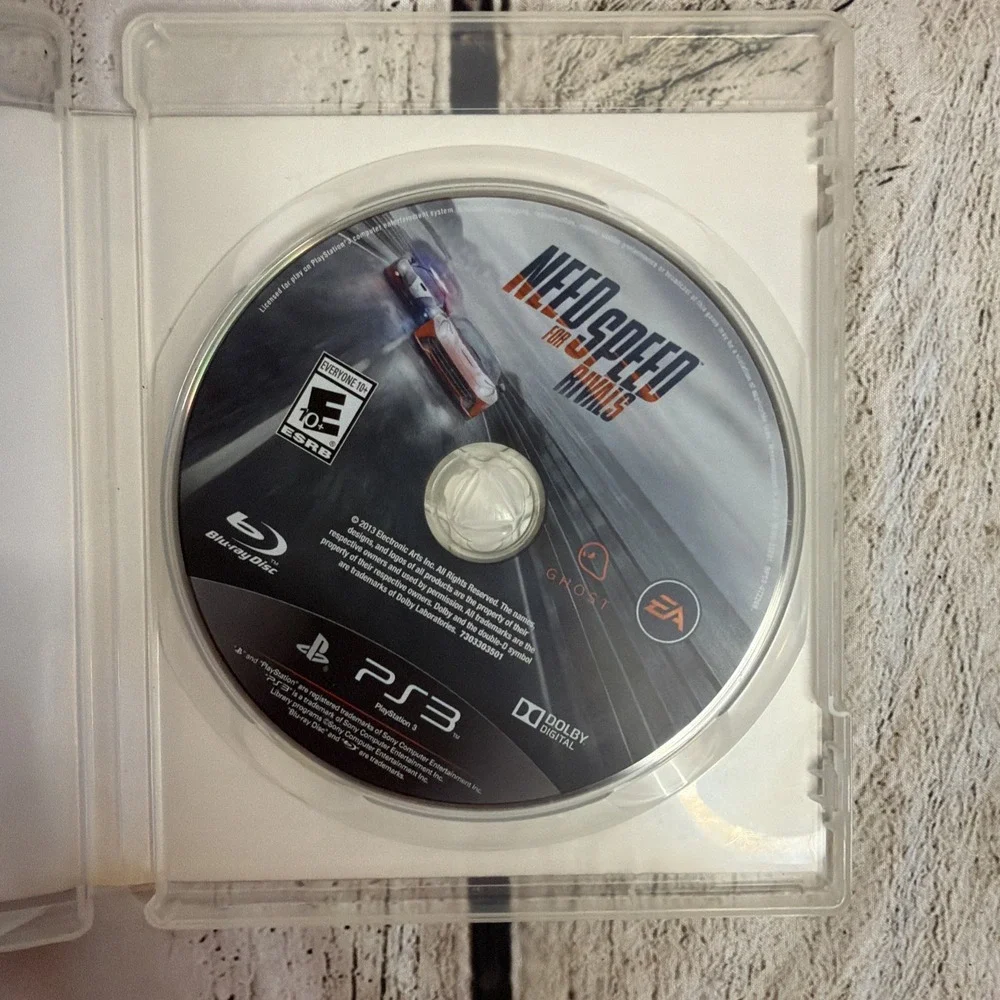 Need for Speed Rivals ( Sony PlayStation 3 ) PS3 Game Un-Tested No Manual